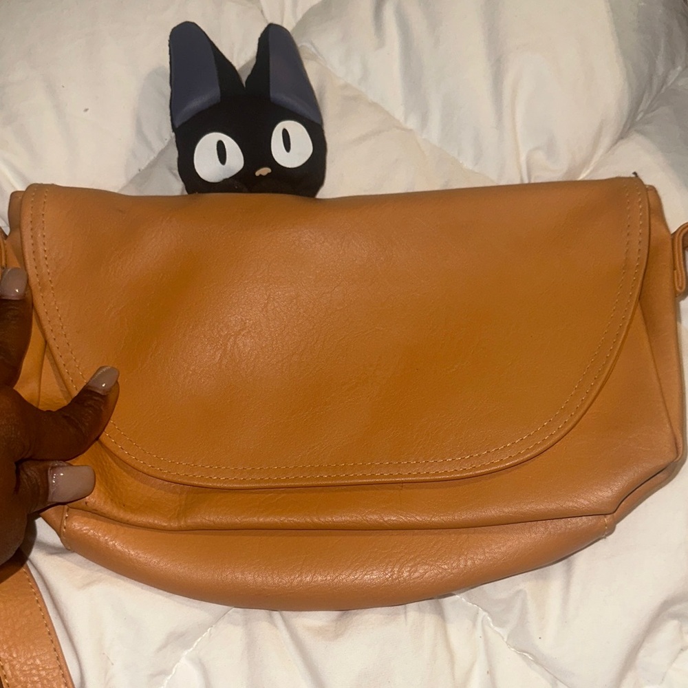 Bioworld Tan Crossbody Bag
